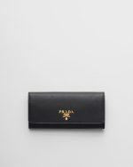 Prada Large Saffiano Leather Wallet
